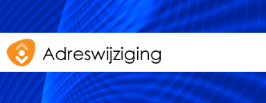 Adreswijziging