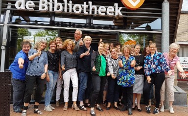 Foto medewerkers Bibliotheek Drachten