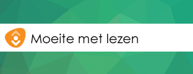 Speciaal voor moeite met lezen