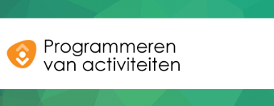 programmeren van activiteiten