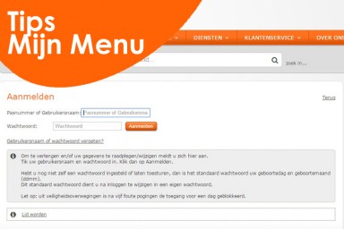 Tips Mijn Menu